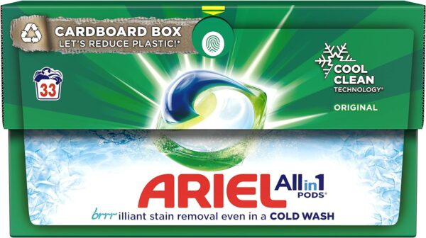 Ariel All-in-1 PODS®, Washing Liquid Capsules 33 Washes