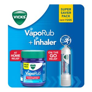 Vicks VapoRub + Inhaler