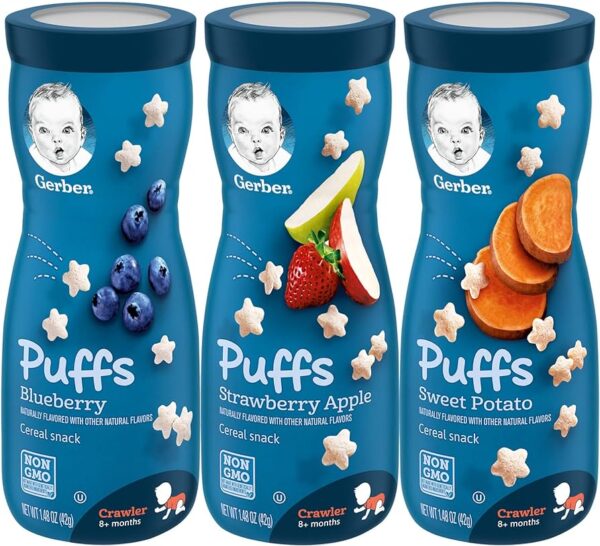Gerber Baby Snacks For Baby Puffs - Image 2