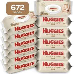 Huggies wipes and Diaper