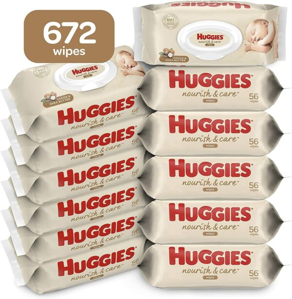 Huggies wipes and Diaper